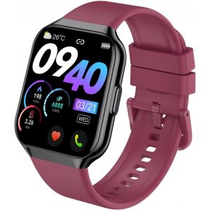 Montre Connect&eacute;e Homme Femme Avec Appel Bluetooth,1.96"" Smartwatch Avec 112 Modes Sportifs, Etanche Ip68 Montre Connect&eacute;e Sport Avec Podometre/Cardiofrequencemetre/Moniteur De Sommeil Pour Android Ios - Neuf