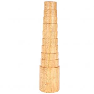 Bijoux D&eacute;formation R&eacute;paration Outil Rond En Bois &Eacute;tape Bracelet Mandrin Calibreur Ajuster Bracelet Ajusteur - Neuf