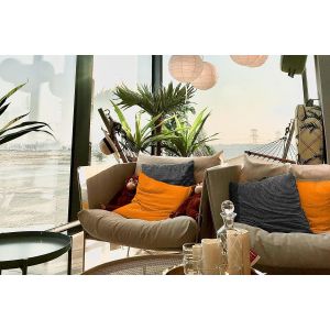 Tzf-Just Contempo 1154.1498 Lot De 2 Taies D'oreiller Unies 40 X 40 Cm Vieux Rose - Neuf