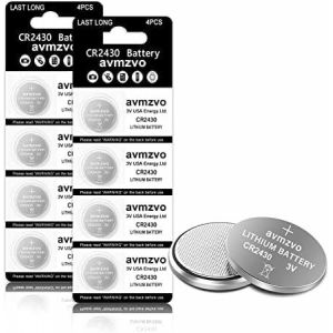 CR2430 Pile Bouton Batterie au Lithium 3V CR-2430 8 Piles[5 Ans Garantie] - Neuf