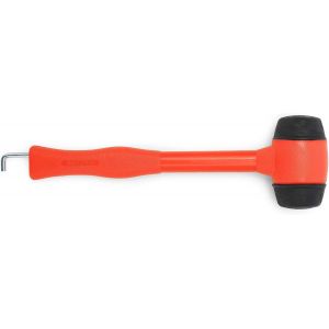 Eryi-- Maillet De Camping Polyvalent, Robuste Et Ergonomique Avec Crochet Pour Extraire Sardine Et Piquets - Orange - Neuf