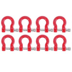 8pcs avant arrière pare-chocs remorque crochet pour 1/10 rc rock crawler voiture TRX4 - Neuf