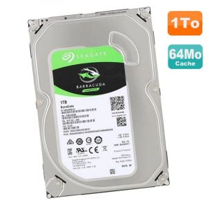 Disque Dur 1To 3.5" SATA Seagate Barracuda Compute ST1000DM010 2EP102-300 64Mo - Neuf