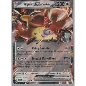 Carte Pok&eacute;mon - Kangourex Ex De La Team Rocket Ex - 162/217 - Ultra Rare - H&eacute;ros Transcendants - Neuf