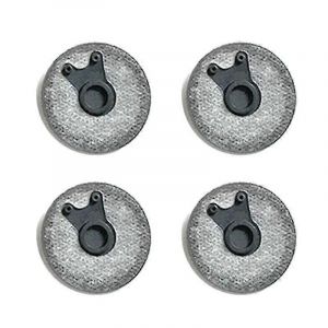 4Pcs A1370 A1369 A1465 A1466 Couvercle de boîtier inférieur Pieds inférieurs Pied pour 11 pouces 13 pouces 2010-2017 - Neuf
