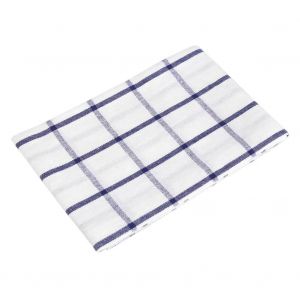 Bleu M&eacute;diterran&eacute;e Plaid Torchons Et Serviette En Tissu Tampon &Agrave; R&eacute;curer Treillis De Chiffon - Neuf