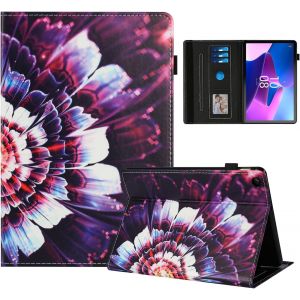 Eryi-Coque Pour Lenovo Tab M10 3rd Gen 10.1 Pouces Impression Graphique Housse En Tablette Cuir Pu Protection Pour Lenovo Tab M10 3rd Gen 10.1 Pouces Tb-328fu/Tb-328xu Fleur Colorée - Neuf