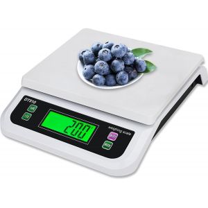 Balances De Cuisine 30kg/1g, Avec Pcs Et Tare Fonction Pèse Aliment Cuisine Precis, Avec 6 Unités Écran Lcd Professionnelle Balance Cuisine Boulangerie, Pour Alimentaire Multifonctionnel - Neuf