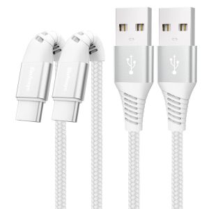C&acirc;ble Usb Type C [3M+3M / Lot De 2],Cable Usb C Chargeur Charge Rapide Pour Samsung Galaxy S21 S22 S23 S20 Plus Ultra S10 S9 S8,A33 A13 A53 A51 A52,Redmi 9A Note 11 10S Note 9 Pro,Huawei P40[Z2225] - Neuf