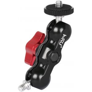 Bras Magique Articul&eacute; Flexible avec Double Rotules,Alliage d'Aluminium Usin&eacute; CNC avec Vis 1/4"" pour Moniteur de Cam&eacute;ra,Lumi&egrave;re LED,Microphone,Tr&eacute;pied - Neuf