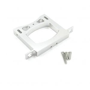 Nouveau Pour B14 B24 B16 1/16 Rc Voiture Camion Mise &Agrave; Niveau Pi&egrave;ces De Rechange Pare-Chocs Arri&egrave;re En M&eacute;tal Jeu De Vis Accessoires Glaci&egrave;re, Argent - Neuf