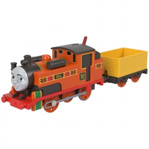 Fisher-Price Thomas Le Petit Train Fisher-Price-Thomas Et Ses Amis-Locomotive Motoris&eacute;e Nia Avec Wagon - Neuf