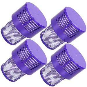 Lot de 4 filtres HEPA de rechange pour aspirateurs Dyson V10 Cyclone, SV12 (référence : 969082-01), lavables et réutilisables. - Neuf