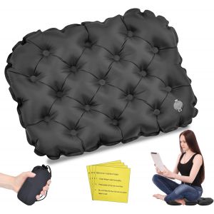 Acdsgd-Coussin D'assise Gonflable D'ext&eacute;rieur &Eacute;tanche Avec Sac De Rangement Pour L'ext&eacute;rieur, Aire De Jeux, Jardin, Stade, Camping - Neuf