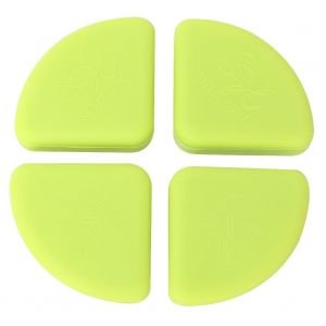 Lot De 4 Protections De Securite Pour Bebe Et Enfant, Protections D'angle Pour Meubles Et Tables (Vert) - Neuf