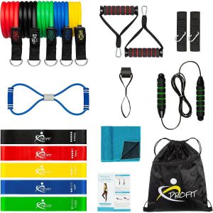 Asas-Bande Elastique De Resistance Musculation -Kit D'exercices À Domicile,Essayez Notre Kit D'exercices,Kit D'entraînement De Fitness Pour Hommes Et Femmes,Votre Salle De Sport À Domicile - Neuf