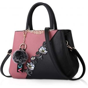 Sacs À Main Pour Femmes Sacs À Bandoulière À La Mode Motif De Fleurs Sac D'Épaule Épis Couleur[X533] - Neuf