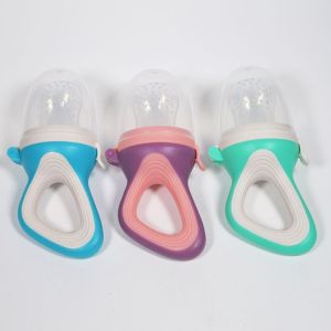 Lot De 2 Tétines Pour Bébé, Tétines Pour Aliments Frais Et Fruits, Tétines En Silicone | Ensemble D'alimentation Pour Bébé - Neuf