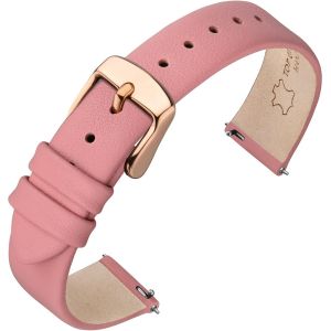 Bracelet De Montre En Cuir V&eacute;ritable Pour Homme Femme, D&eacute;gagement Rapide, Bande De Remplacement 12mm 13mm 14mm 16mm 18mm 20mm 22mm - Neuf