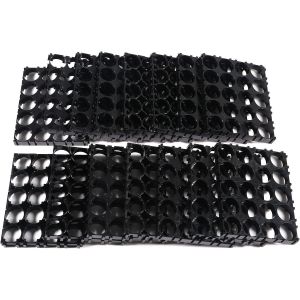 Lot de 15 supports de piles au lithium - 4 x 5 cellules - Support de rangement pour batterie cylindrique - Bo&icirc;te de protection en plastique anti-vibration pour batterie fixe - Neuf