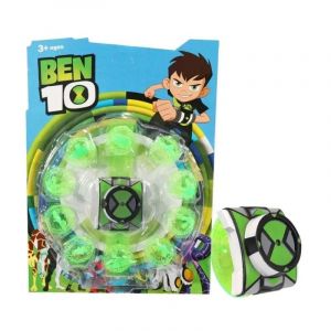 Montre De Projection De Figurines D'anime, Jouet De Dessin Animé, Dispositif De Transformation, Sons Et Lumières, Cadeaux Pour Enfants, Omnitrix, Ben, Tennis, Ben10-2 - Neuf