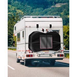 Subzonal-Housse De Protection Velo Exterieur Housse Velo Transport Porte Velo Bache Velo Pour Camping Car Pour 2 &Agrave; 3 V&eacute;los 420d Oxford Heavy Duty Impermeable Pour Voiture Voyages - Neuf