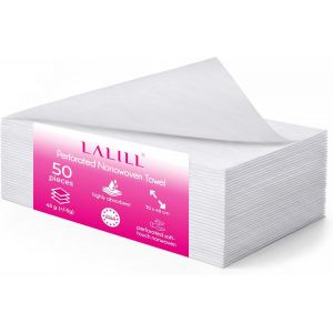 Kalanka-Serviettes Jetables 50 Pi&egrave;ces &iquest; 70x40 Cm Gants De Toilette Jetables, Lingettes, Essuie-Mains, Serviettes De Bain &iquest; Pour Salon De Beaut&eacute;, P&eacute;dicure, Cuisine, Sauna, Massage, Bureau, Voyage - Neuf