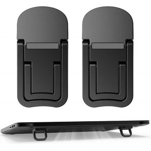 2 pièces support clavier,Mini Support Ordinateur Portable Invisible de Clavier d'Ordinateur Invisible Support Portable Ergonomique en ABS Support de Tablette Pliable pour Clavier,support pc - Neuf