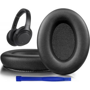 Lamb Foam Cushion Pads for Sony WH-1000XM3 (WH1000XM3) Over-Ear Earphones, Ear Pads with High Density Noise Insulation Foam, Extra Thickness - Neuf