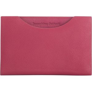 Hamburg Portefeuille Plat En Cuir V&eacute;ritable Avec Protection Rfid,Fuchsia,15 X 10 X 1 Cm,Portefeuille - Neuf