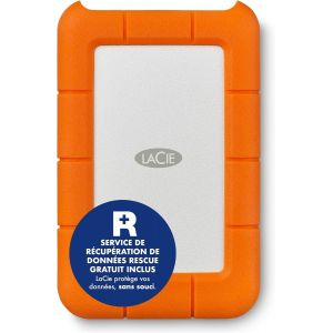 Rugged Mini 1To, Portable 2.5"", Disque Dur Externe Pour Pc Mac Ipad & Iphone, Data Rescue Service (Lac301558) - Neuf