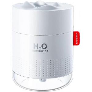 Humidificateur,humidificateur à brume ultrasonique silencieux de 500 ml 2 modes de brume avec LED sans eau Mise hors tension automatique pour le bureau à domicile Salon Chambre de bébé - Neuf