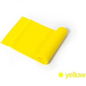 ore-Bandes élastiques en caoutchouc naturel pour le yoga,le pilates,l'entraînement physique,la salle de sport à domicile,les accessoires de yoga en latex-YELLOW-1500x150mm - Neuf