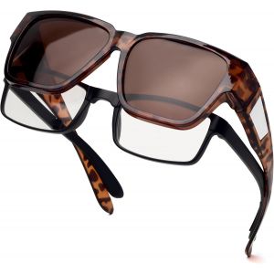 Surlunettes De Soleil Homme Polaris&eacute;es, Sur Lunette, Cyclisme, Sport Et Loisirs Protection Uv400 - Neuf