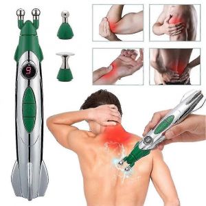 Stylo D'acupuncture Acupuncture Électrique Stylo Laser Thérapie Des Méridiens Soulagement De La Douleur Machine De Massage Pied Corps Masseur Outil De Relaxation - Neuf