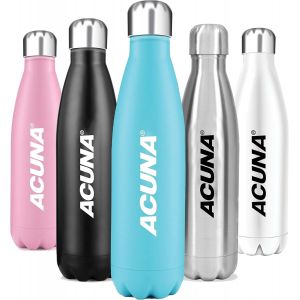 Bouteille D'eau Isotherme En Acier Inoxydable De 750 Ml, Randonnée, Plein Air (Vert Marine) - Neuf