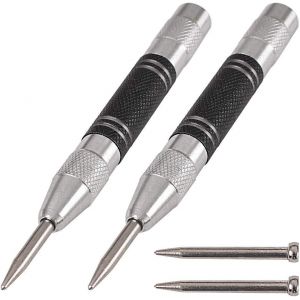 Pack De 2 5"" Ressort Pointeau Automatique, Réglage De La Tension, Avec 2 Pointes De Rechange - Neuf