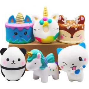 Jouet Squishies Jumbo, Jouets Anti-Stress À Montée Lente Pour Enfants - Neuf