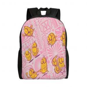 Sac à dos Minions pour adolescent, cartable en toile, unisexe, HXN1722 - Neuf