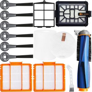 Pièces De Rechange Pour Shark Ai Ultra 2-En-1 Robot Aspirateur Auto-Videur Rv2600Wseu / Rv2500Seu, Kit D'Accessoires Brosse Principale Filtre Brosse Latérale Pré-Filtre Filtre Prim[SSE7112887] - Neuf