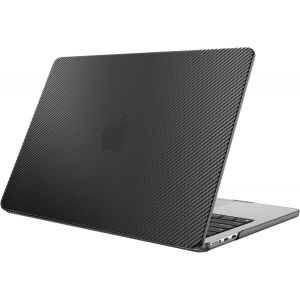 Coque Compatible Avec Macbook Air 13.6 Pouces M4 M3 M2 (A3240/A3113/A2681, 2025/2024/2022) - Coque Fine Et L&eacute;g&egrave;re &Eacute;tui Rigide Housse En Plastique, Noir Onduleux - Neuf