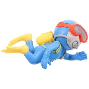 Charmant Plongeur De Dessin Anim&eacute;, D&eacute;coration Flottante Pour Aquariums &iquest; Ornement En R&eacute;sine S&ucirc;r Pour Aquariums D'eau Douce Et D'eau De Mer - Neuf