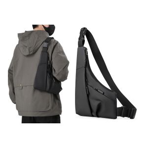 Sac Bandouli&egrave;re Unisexe Antivol - Noir - Neuf