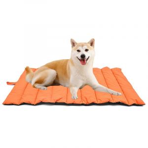 (105 X 70 Cm) Grand Tapis Pour Chien Et Chat (Frais Et Chaud), Panier Pliable Pour Chien, Coussin Lavable Pour Chien, Lit De Voyage Antistatique Pour Chien, Matelas Rafraîchissant Pour Chien - Neuf