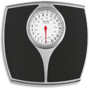 Pèse-Personne Mécanique Speedo ¿ Rapide Et Fiable, Facile À Lire, Plateforme En Métal Renforcée, Haute Capacité Kg/St/Lb, Sans Bouton/Pile Noir One Size - Neuf