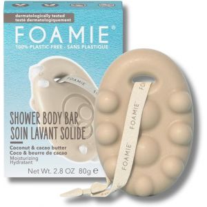 Hljhj-Soin Douche Shake Your Coconuts (80g) ¿ Pain De Douche Solide Sans Silicones Ni Sulfates ¿ Vegan & Ph Neutre ¿ Ergonomique & Écologique ¿ Testé Dermatologiquement - Neuf