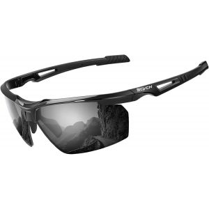 Lunettes De Cyclisme Polaris&eacute;es, Lunettes De Soleil Sport Pour Hommes Et Femmes, Lunettes De V&eacute;lo Mtb Uv400 Pour V&eacute;lo S86[Z879] - Neuf