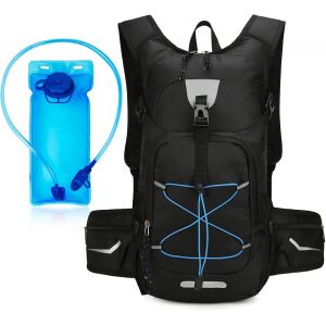 Subzonal-20l Sac À Dos D'hydratation Avec Vessie D'hydratation 2l, Sac À Dos Vtt Sac De Vélo Alpinisme Grande Capacité, Sac Trail Running Sac À Dos De Cyclisme Extérieur Pour Randonnée Et L'escalade - Neuf
