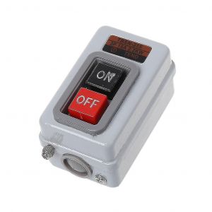 Tbsn-315 Ac 380v 15a 2.2kw On/Off 3 Phase Interrupteur À Bouton-Poussoir D'alimentation Autobloquant Ty-Hyj - Neuf