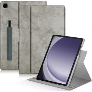 Coque Pour Tablette Samsung Galaxy Tab A9 Plus/Galaxy Tab A9 + 11 Pouces, Etui Housse Rotatif 360&deg; Avec Fonction Support Compatible Tablette Sm-X210/X216/X218,Gris[Coq9123594] - Neuf